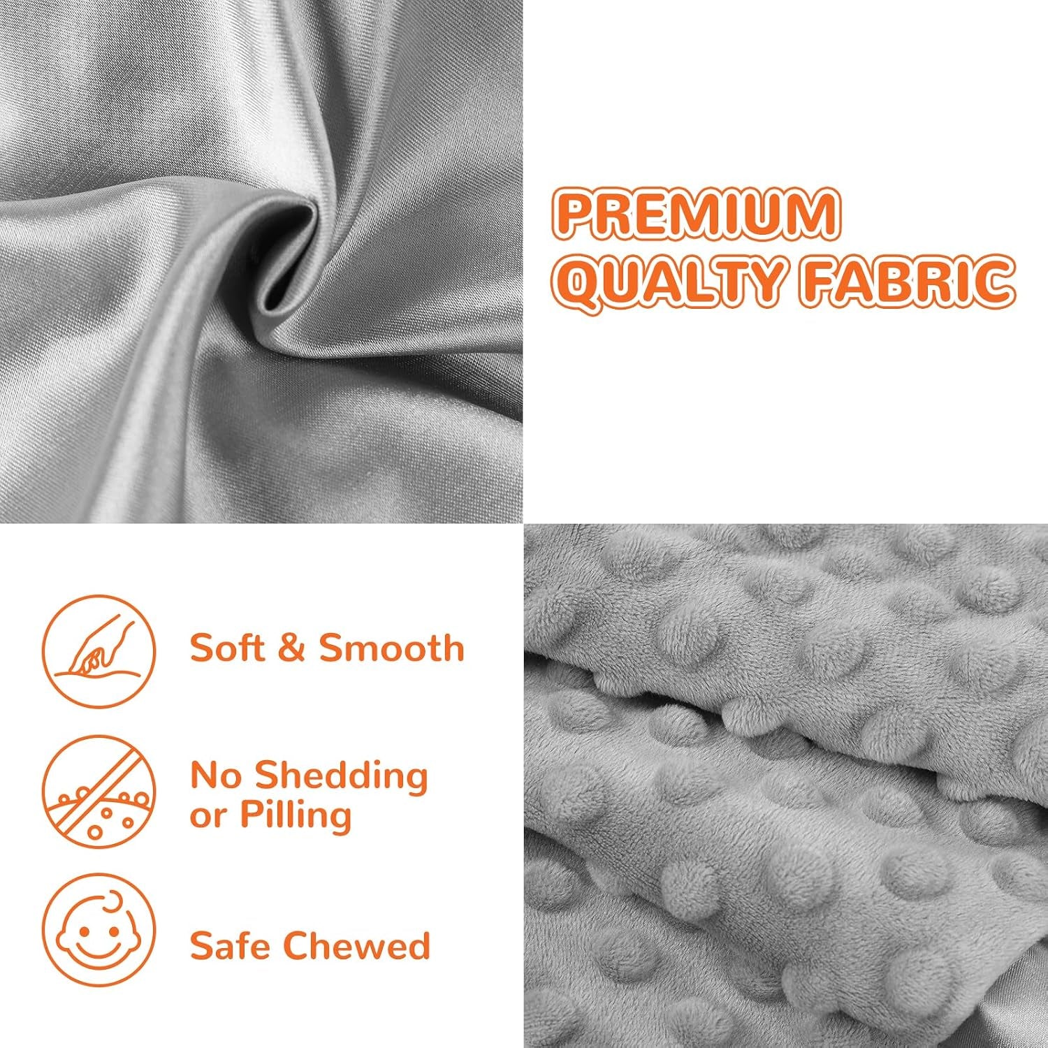 Baby Security Blanket, Soft Baby Lovey Toy Blanket for Boys and Girls, Snuggle Toy Lovie Newborn Gift, Unisex Baby Plush Gray Elephant 16 Inch